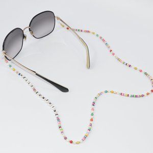 Hello Sunshine Sunglasses Sunny Cord Beaded